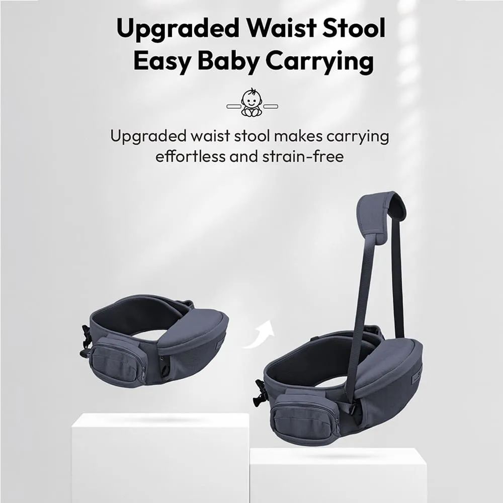 upgrade waist stool easy baby carrying baby carrier grey