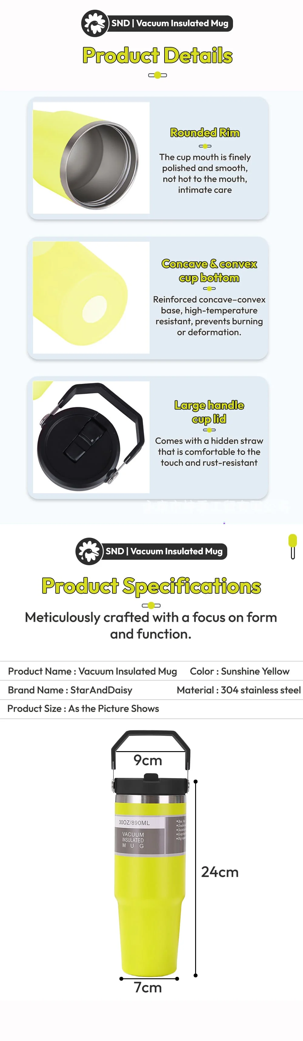 Vacuum Insulated Mug