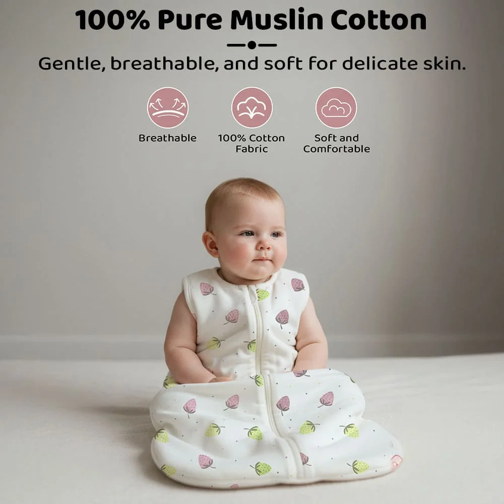 Print Strawberry Sleeping Sack