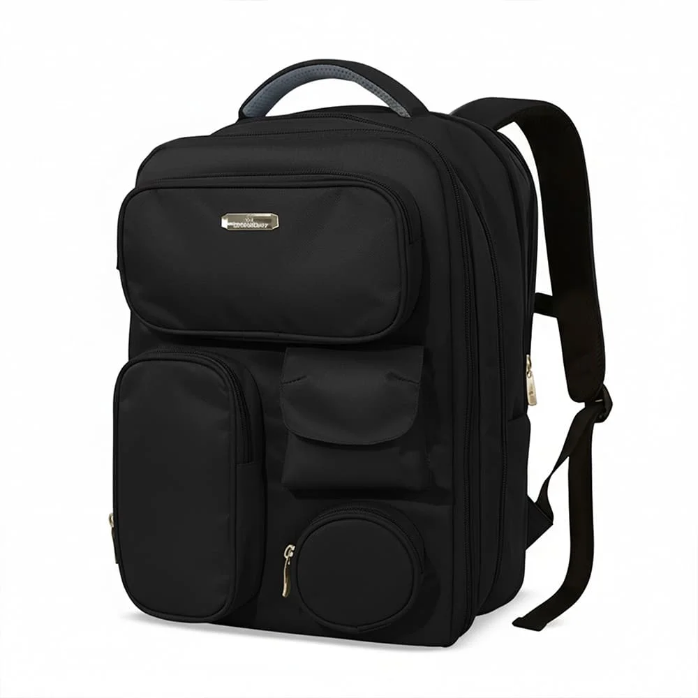 3 in 1 Diaper Bag Black