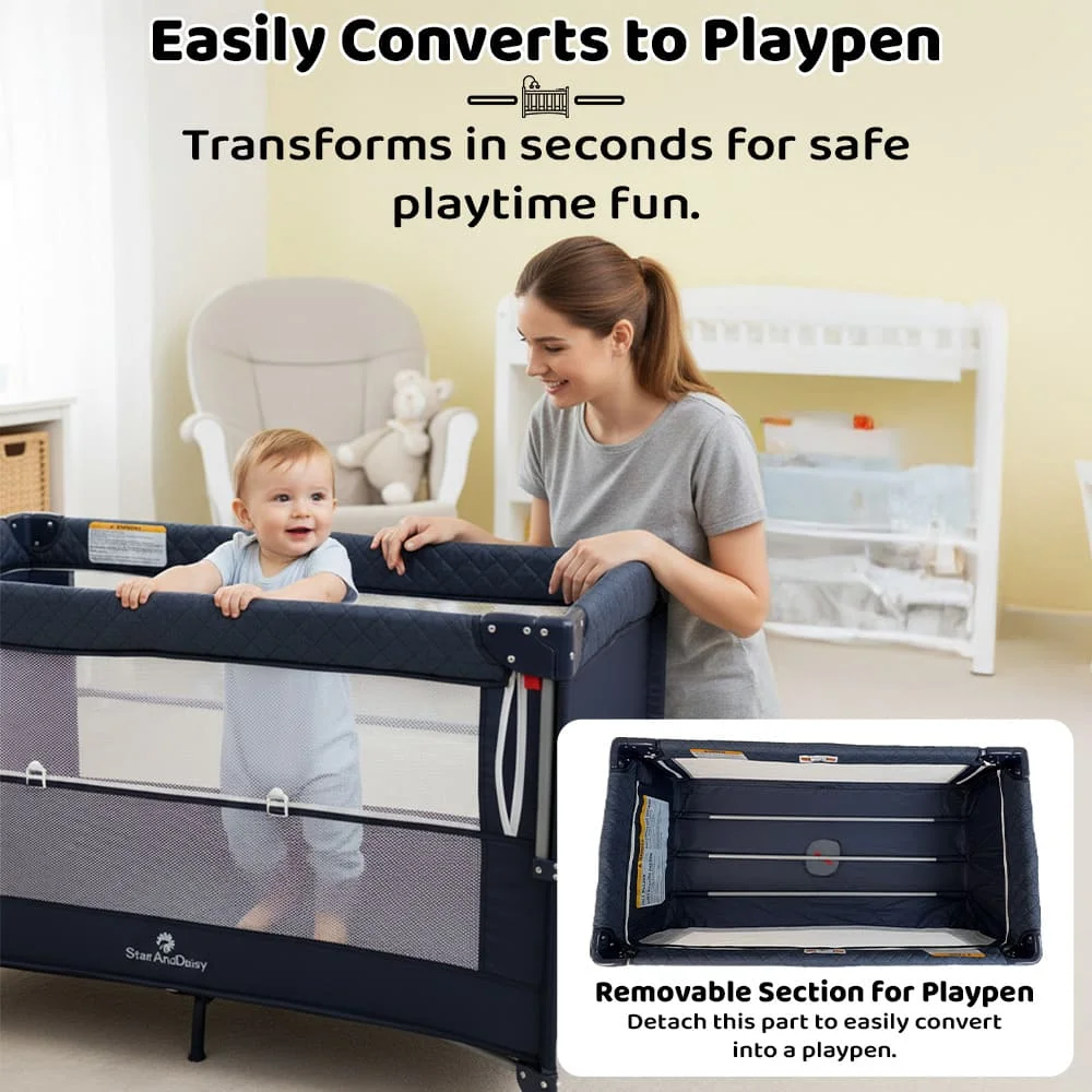 CozyCove Bedside Crib