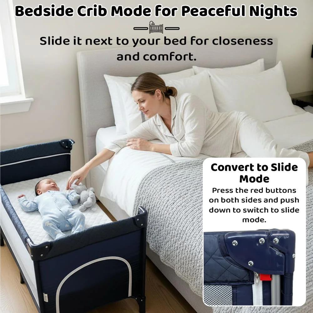 CozyCove Bedside Crib