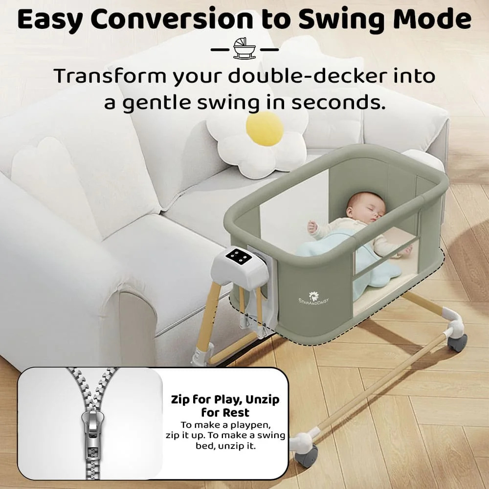 Deluxe 4 in 1 Electric Cradle