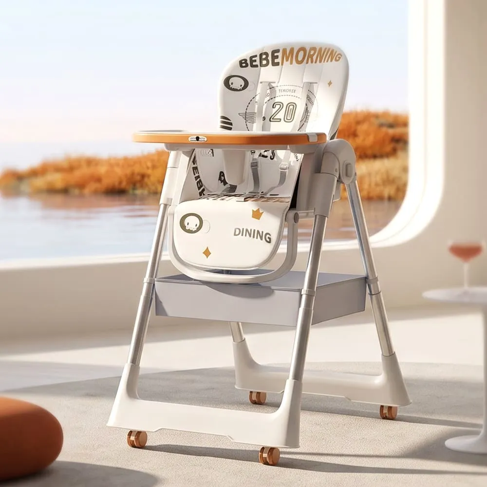 Galaxy High Chair orange