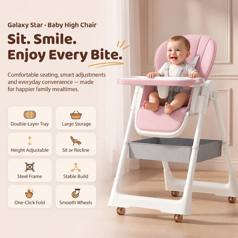 Galaxy high chair