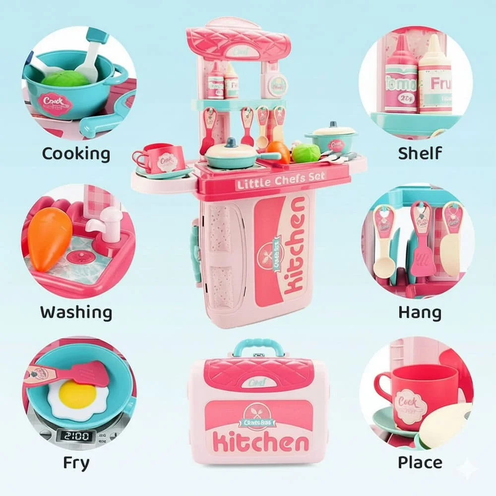 Kitchen set for girl