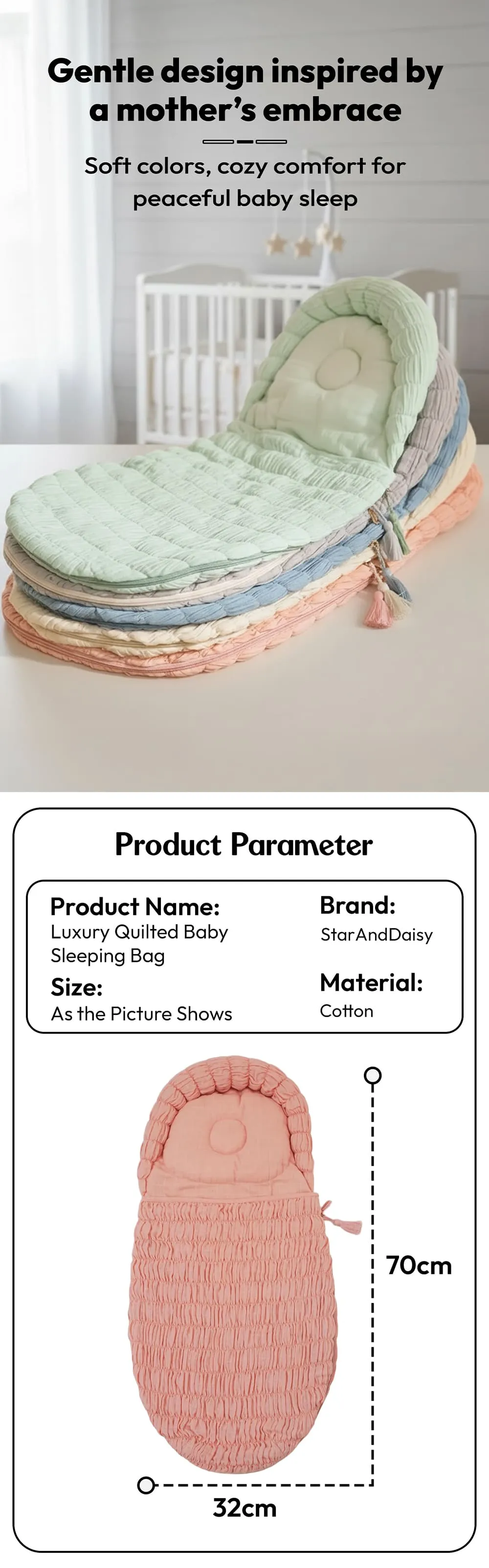 Luxury-Quilted-Baby-Sleeping-Bag