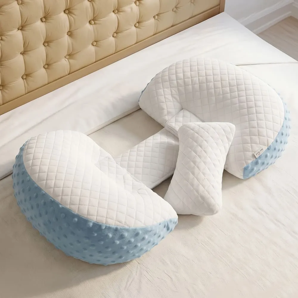 Maternity pillow blue