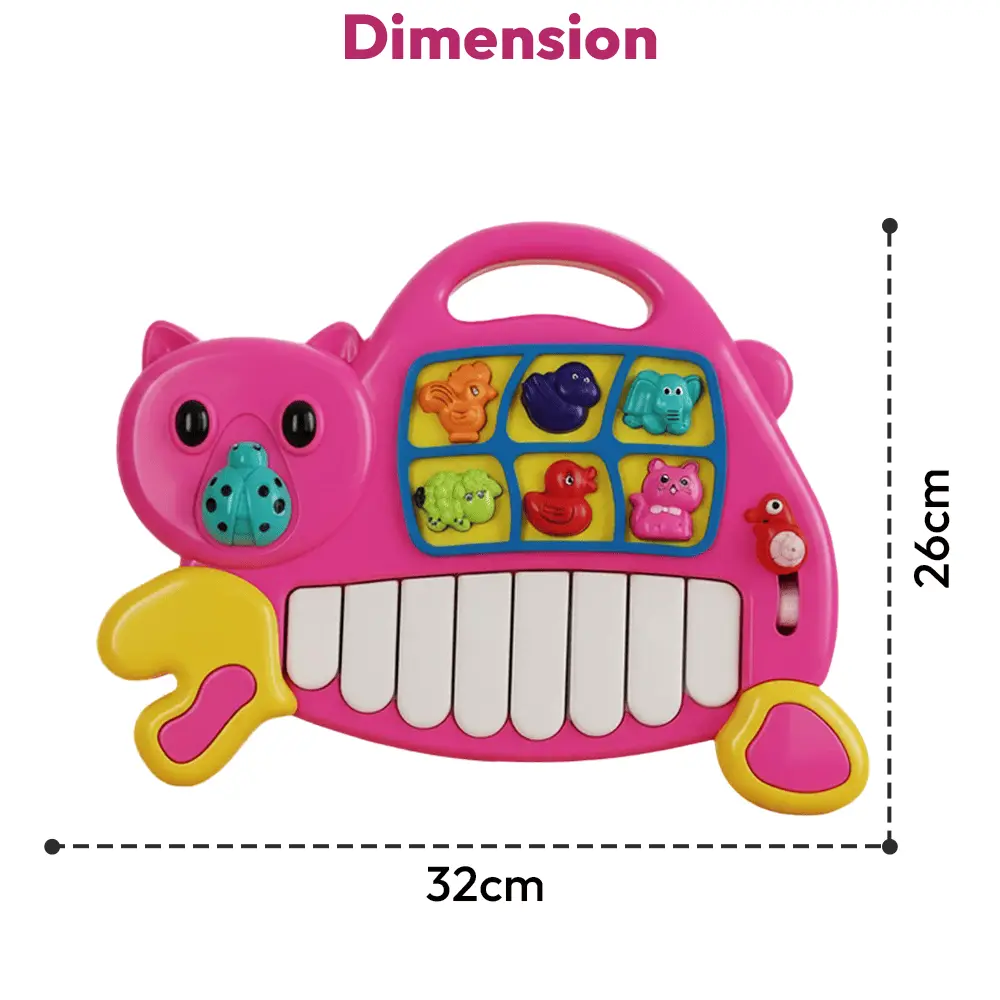 Musical Piano Pink