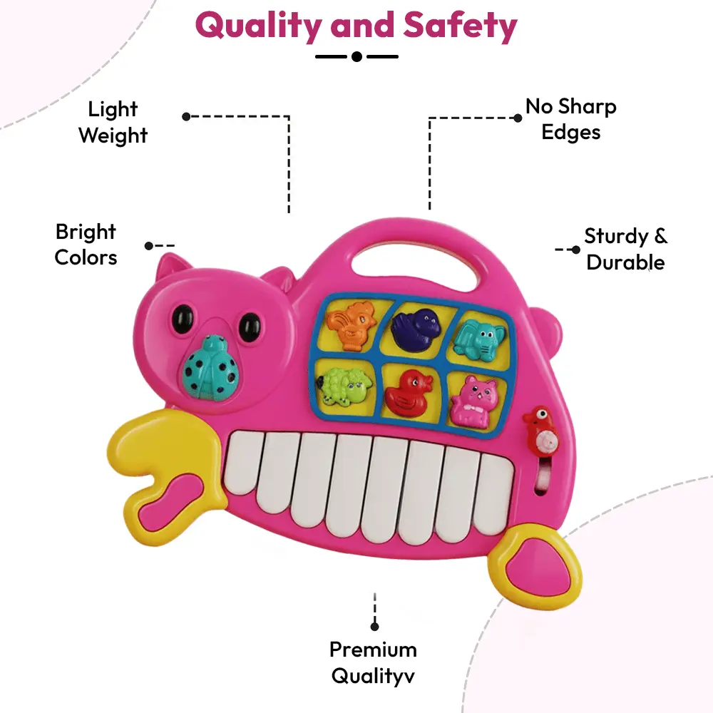 Musical Piano Pink