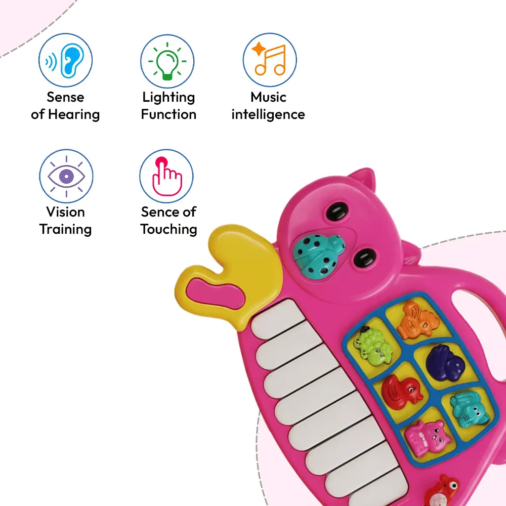 Musical Piano Pink