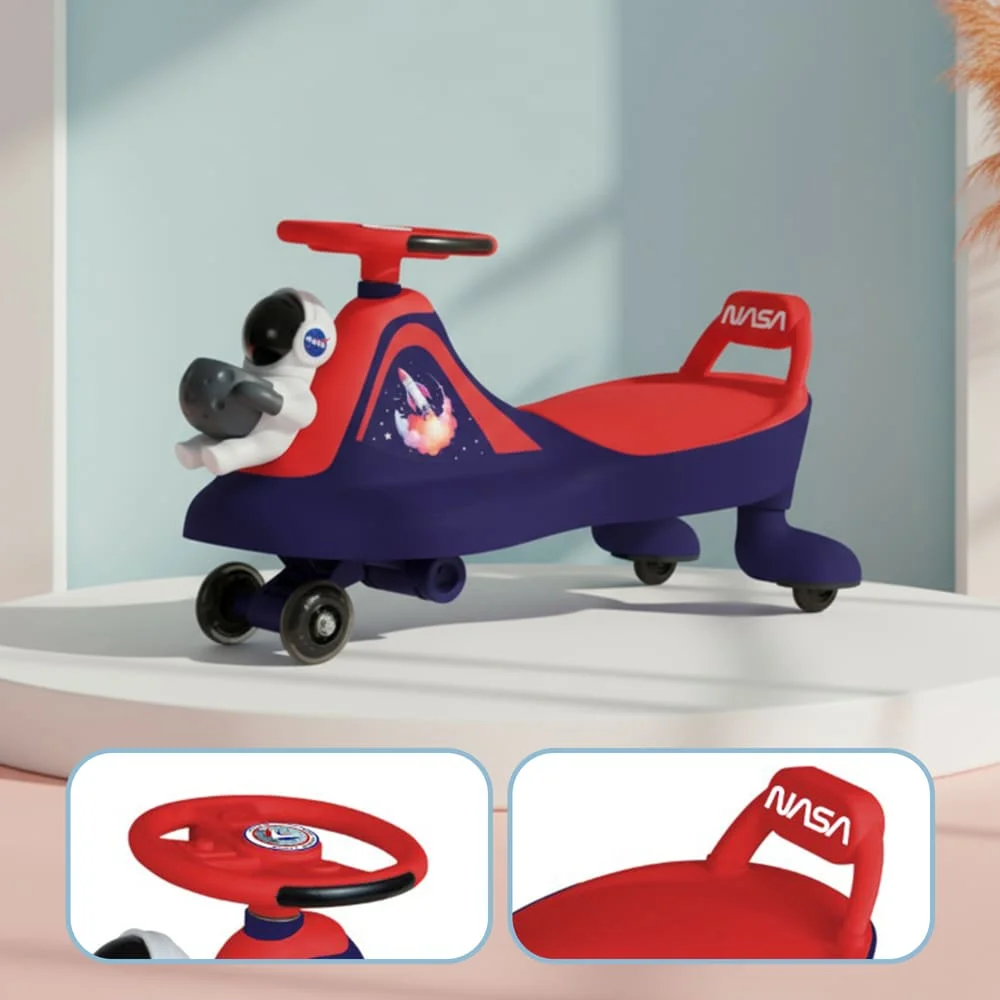 Nasa Swing Car Red Blue