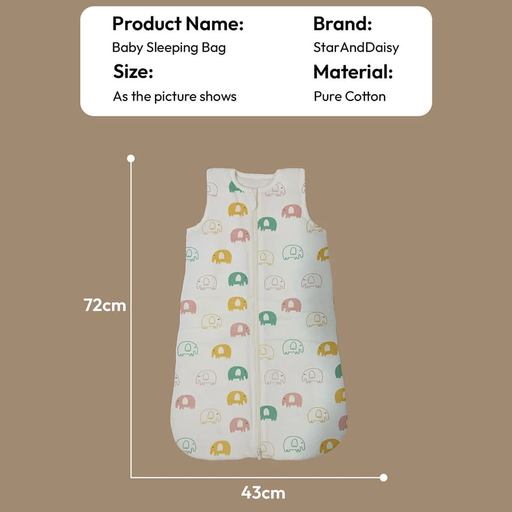 Sleeping Elephant Bedding Sack