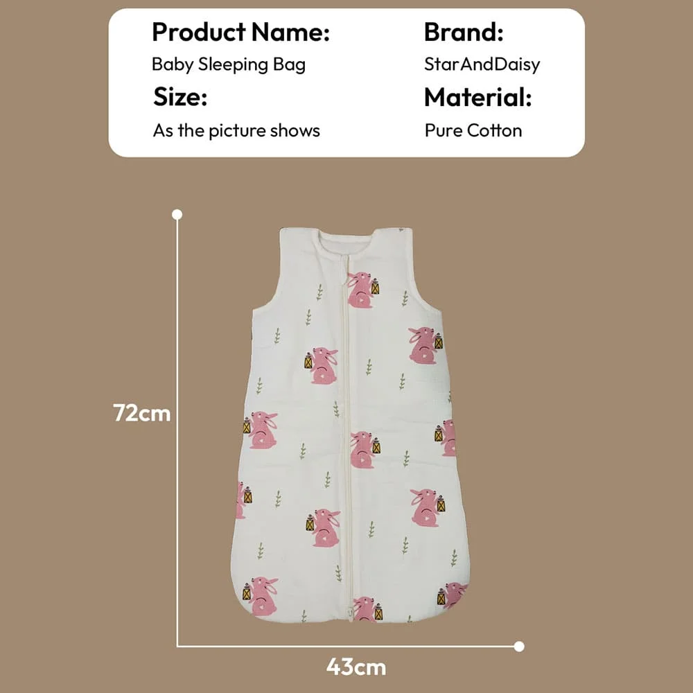 Sleeping Bedding Sack Print Rabbit