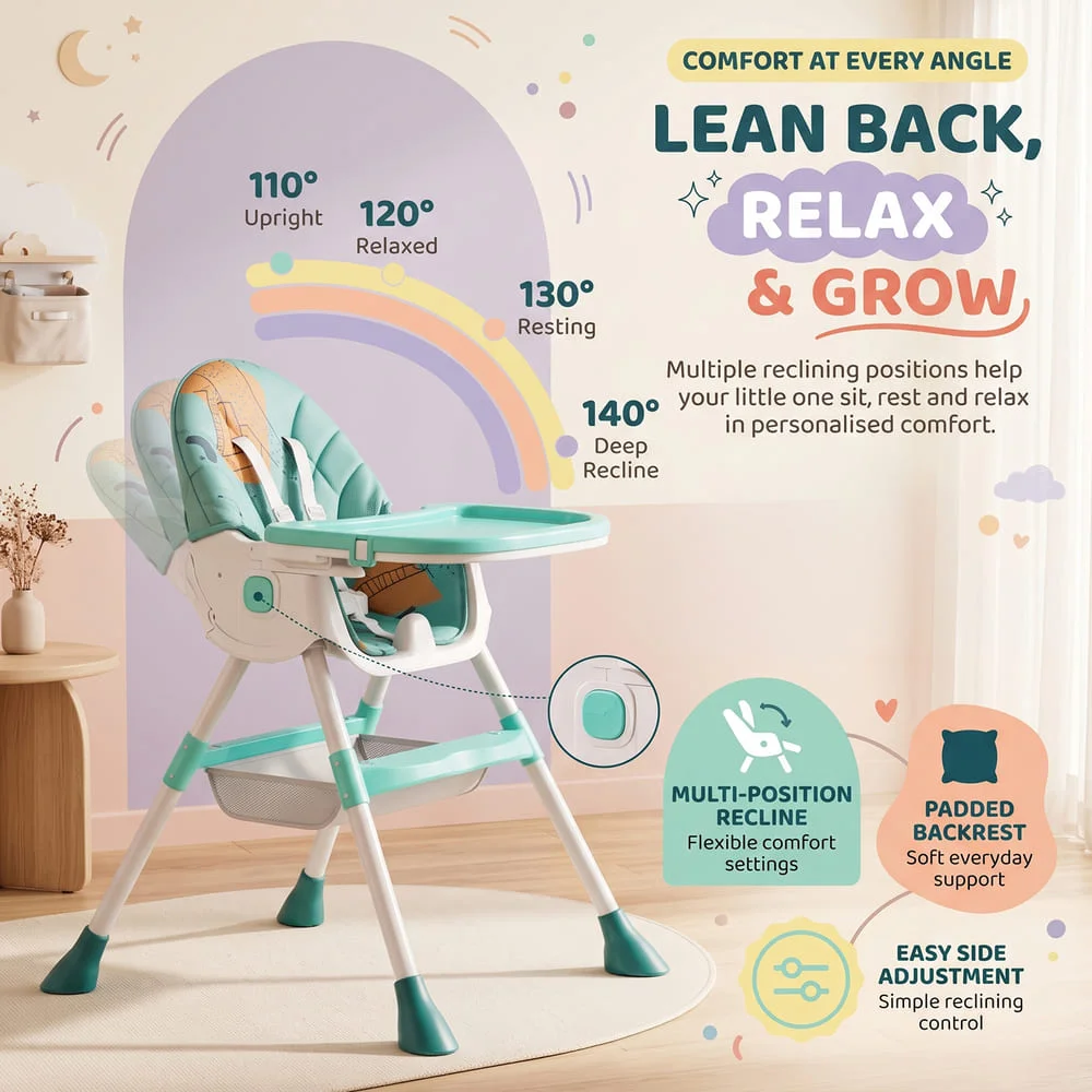 TT High Chair green2