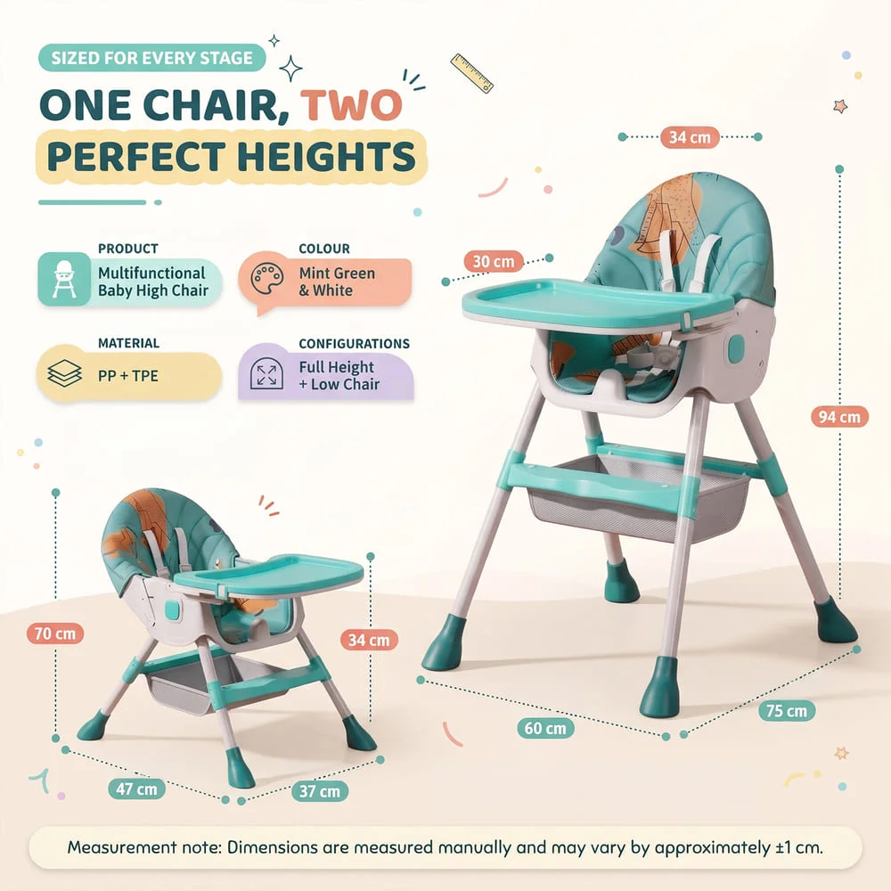 TT High Chair green9
