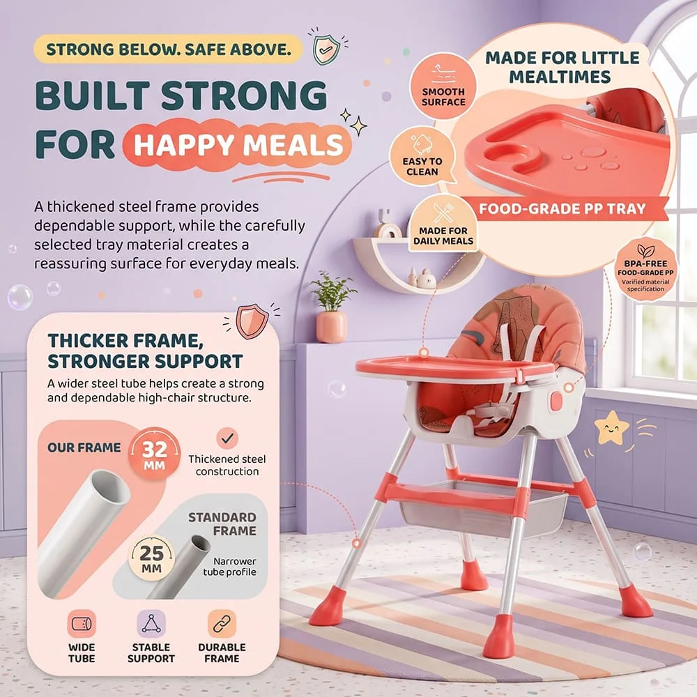 TT High chair pink6