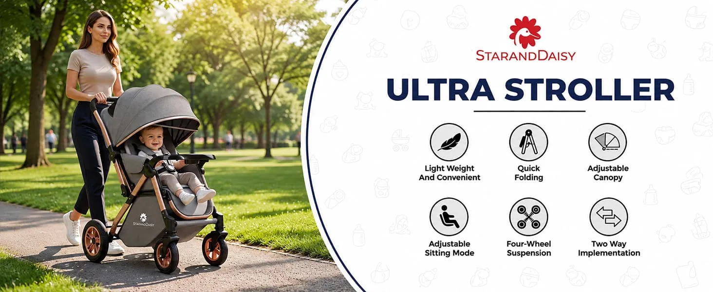 Ultra Baby Stroller Pram and Buggy