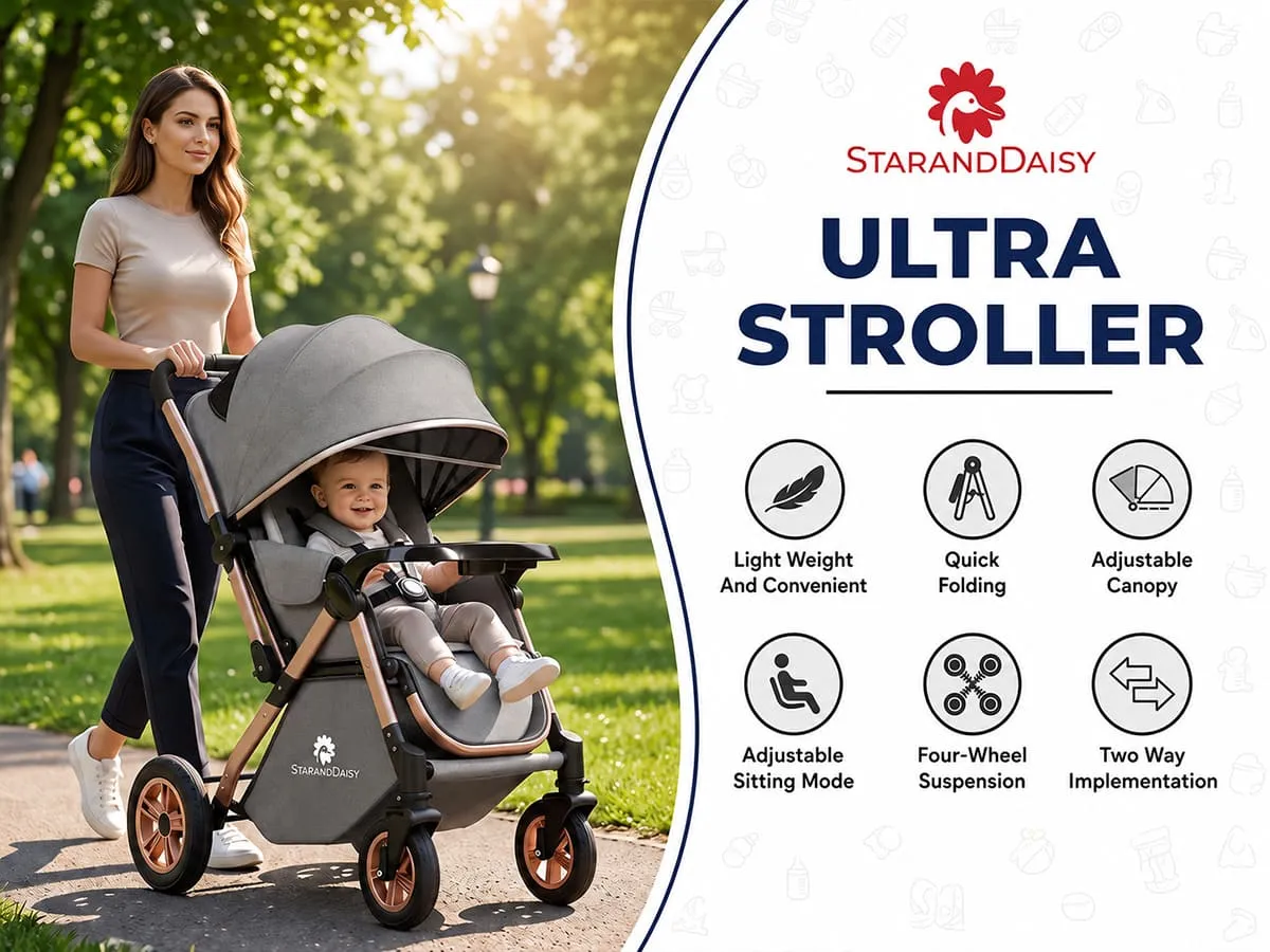 Ultra Baby Stroller Pram and Buggy