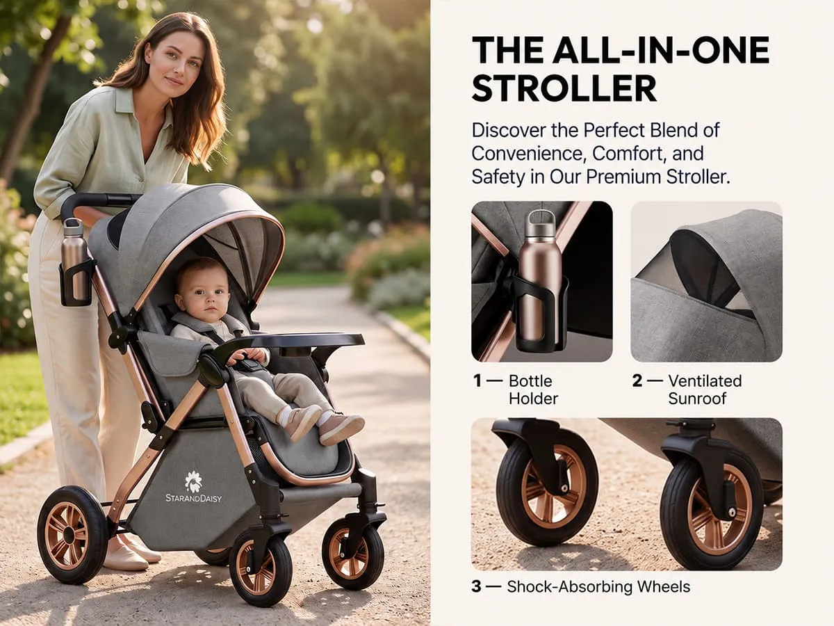 Ultra Baby Stroller Pram and Buggy