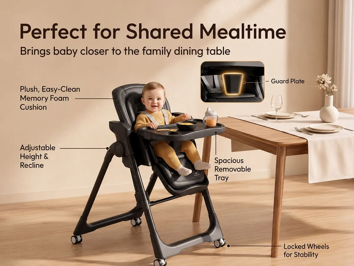 Automatic Cradle Cum Baby Feeding Chair