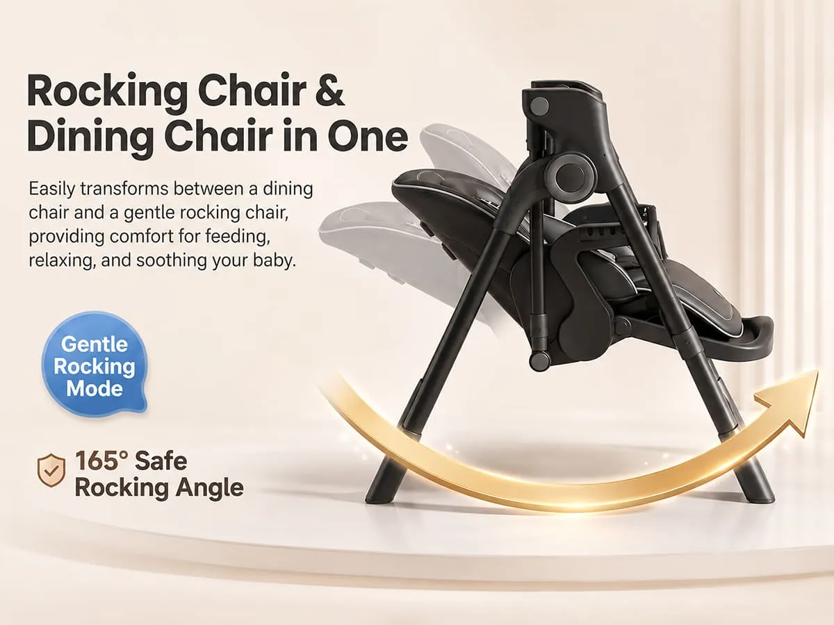 Automatic Cradle Cum Baby Feeding Chair