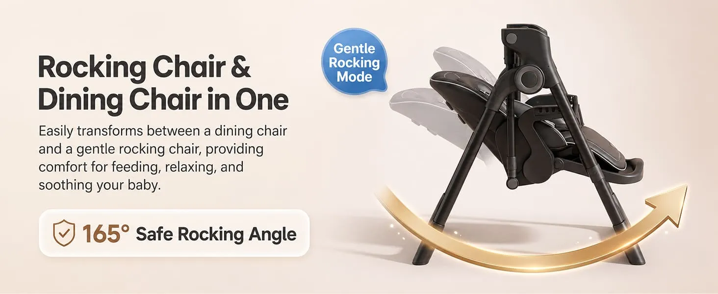 Automatic Cradle Cum Baby Feeding Chair