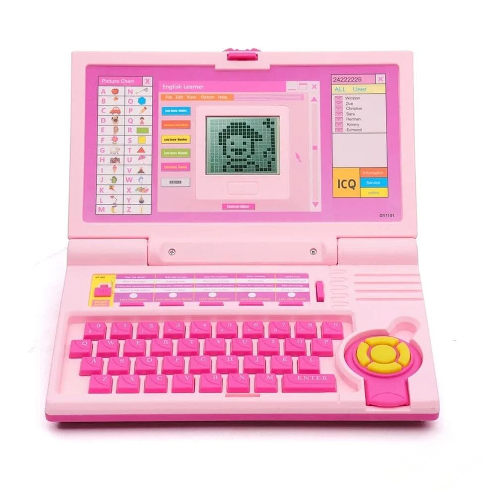 baby laptop pink