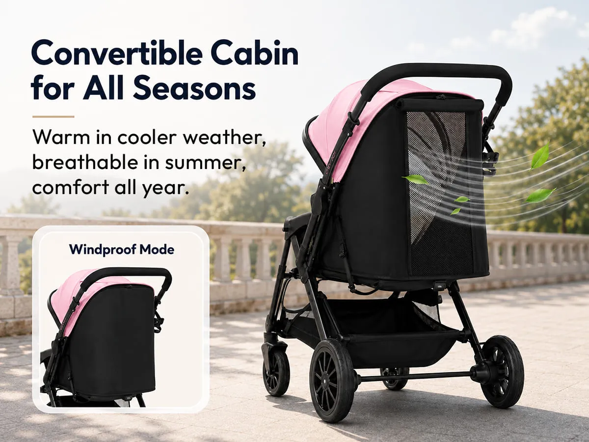 City Joy Baby Stroller with Reversible Handle
