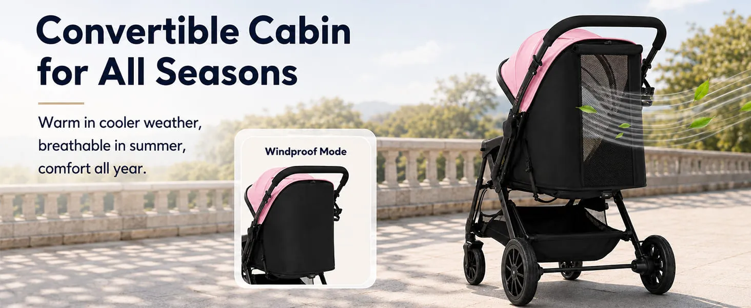 City Joy Baby Stroller with Reversible Handle