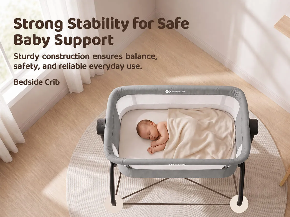 International Series 2 in 1 Bedside Crib And Cradle