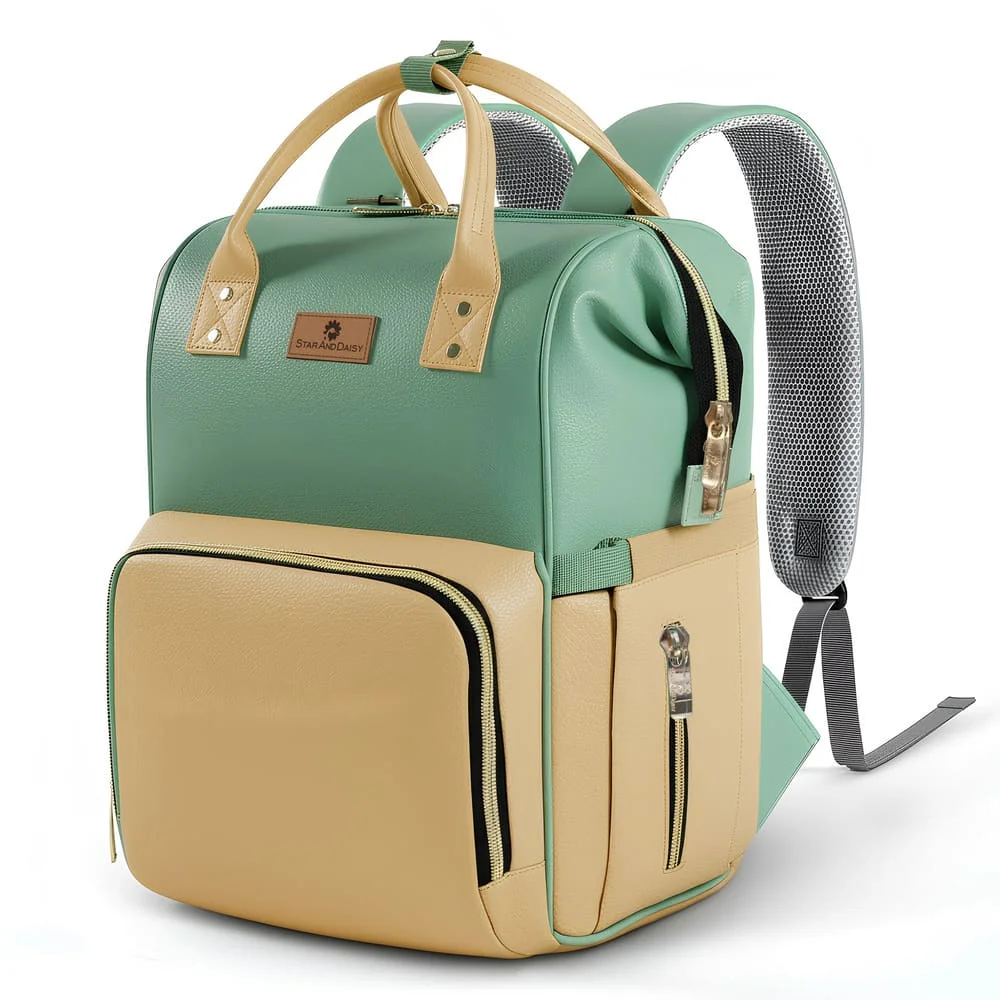 maternity bag prime mint yellow green