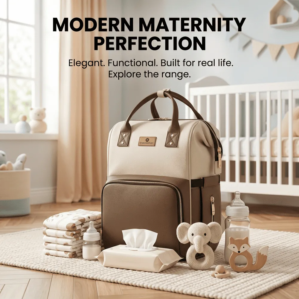 modern maternity perfection Mommy Voyage baby diaper bag