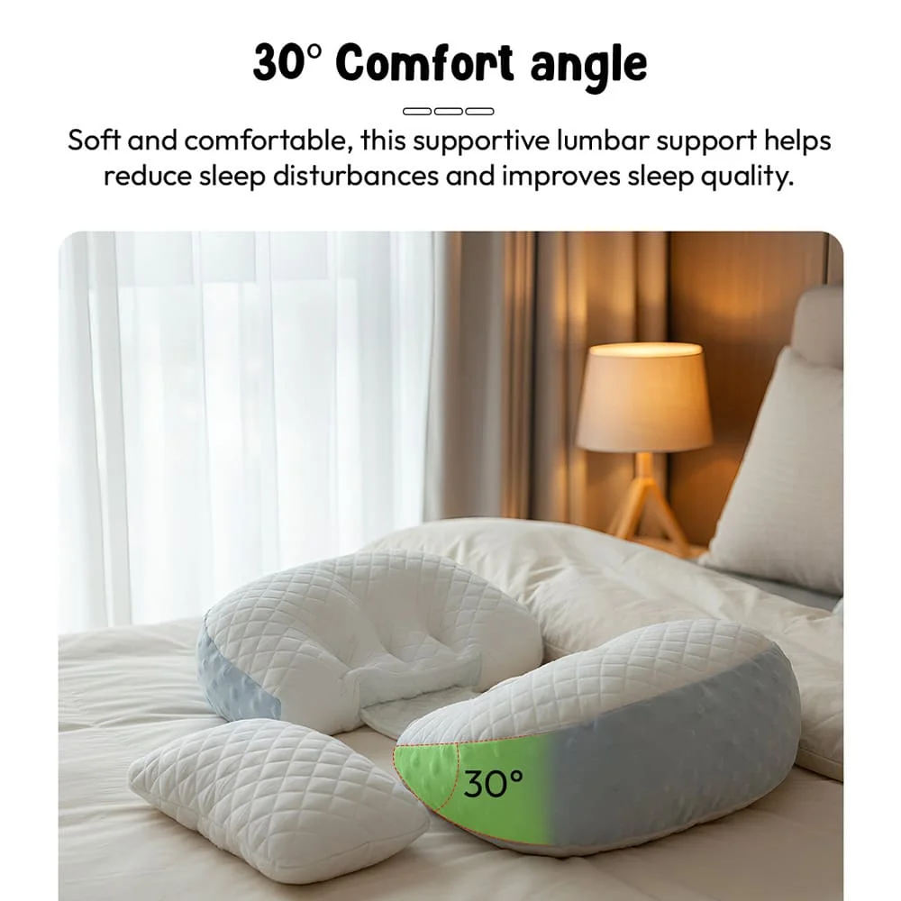 mumrest pregnancy pillow blue