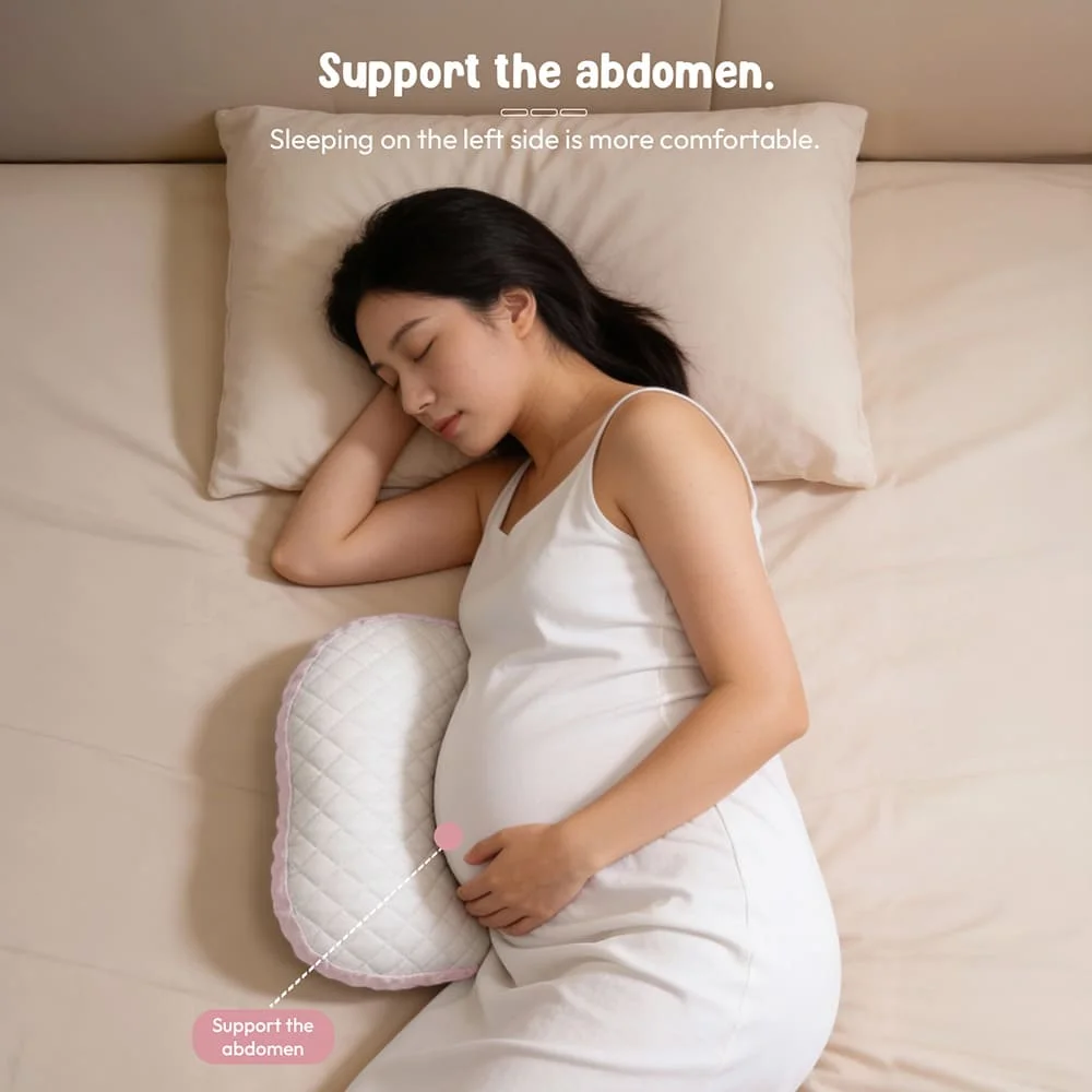 mumrest pregnancy pillow pink