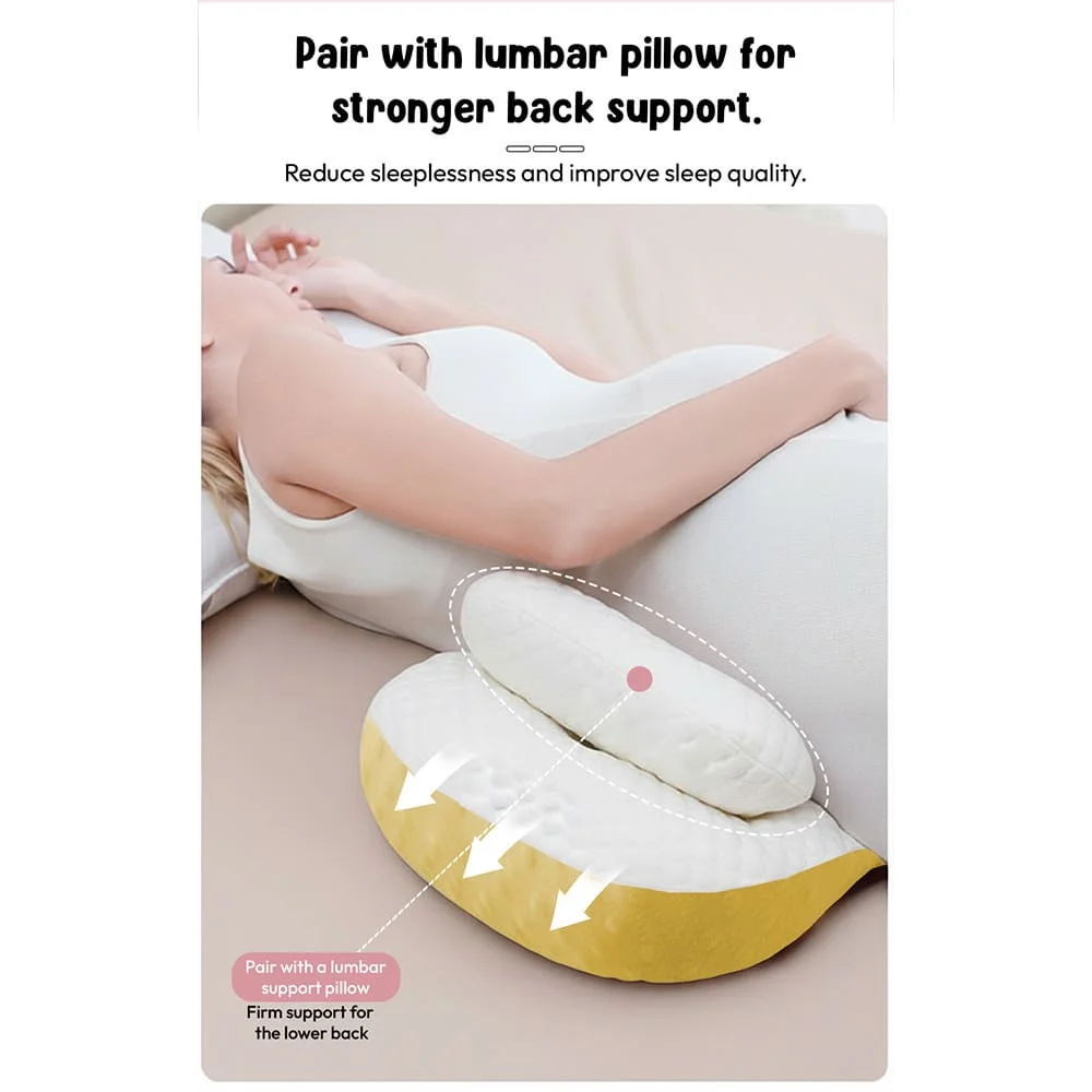 mumrest pregnancy pilloe yellow