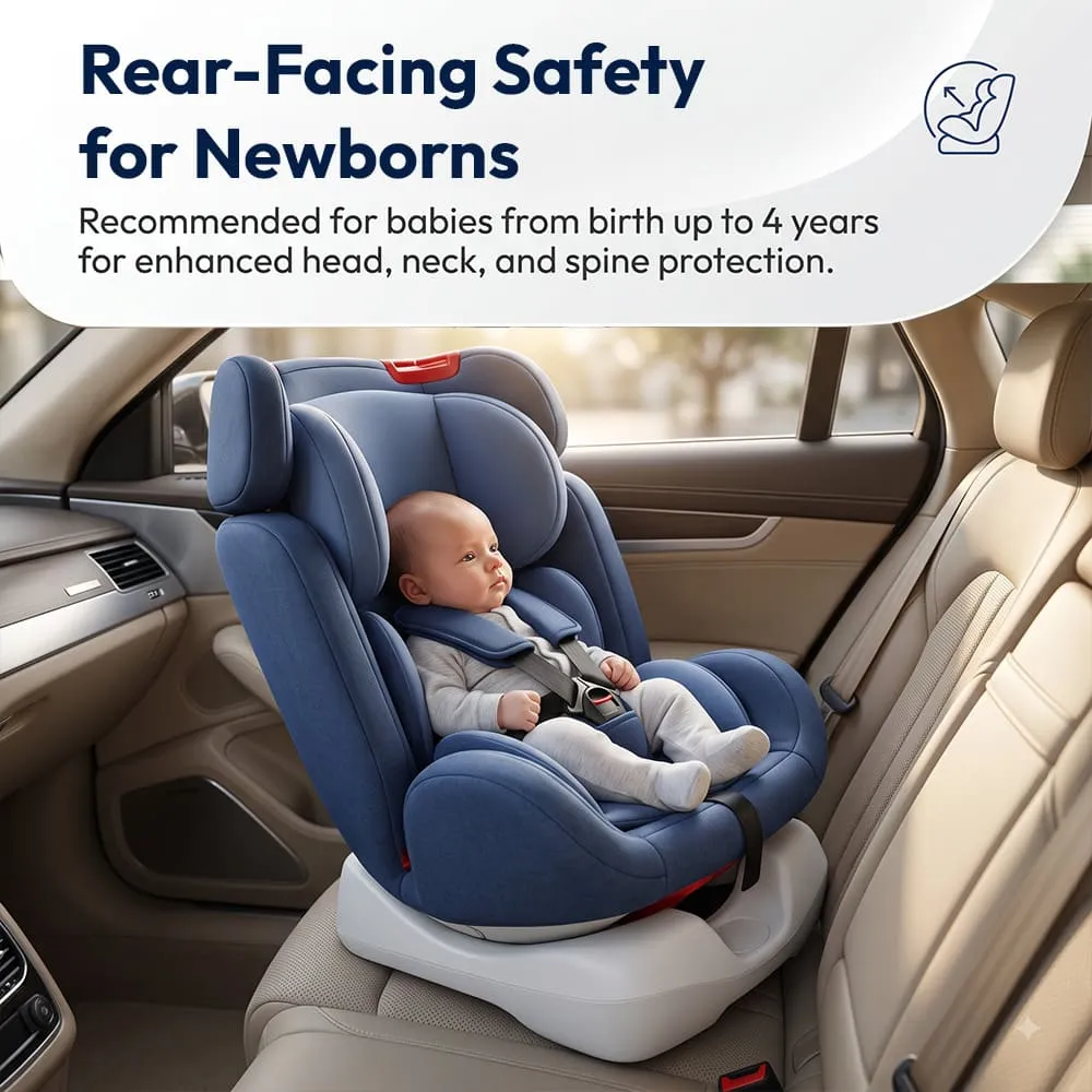 rear facing safety baby car seat G401 blue