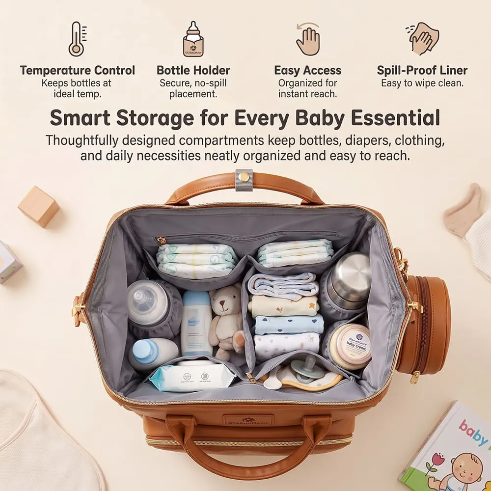smart storage Cozy carry bag brown