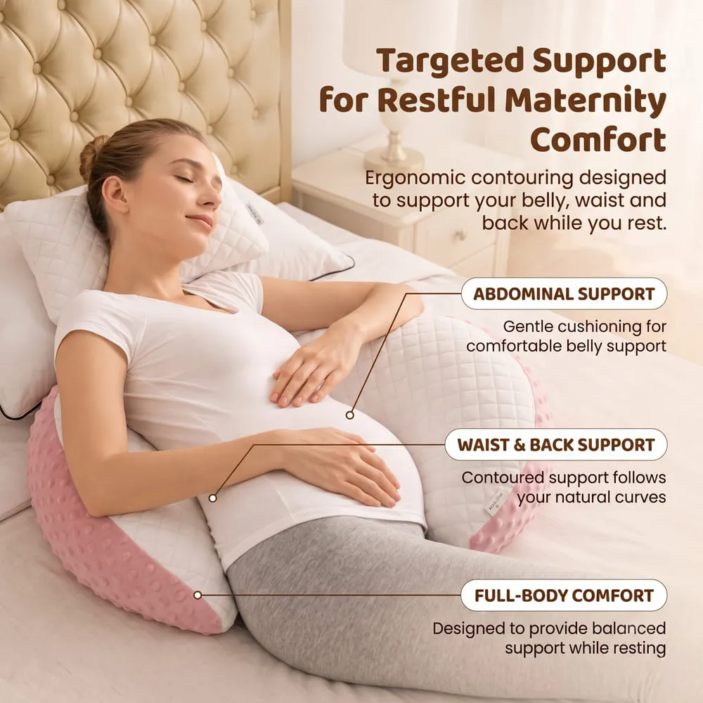 specifications of Maternity pillow pink