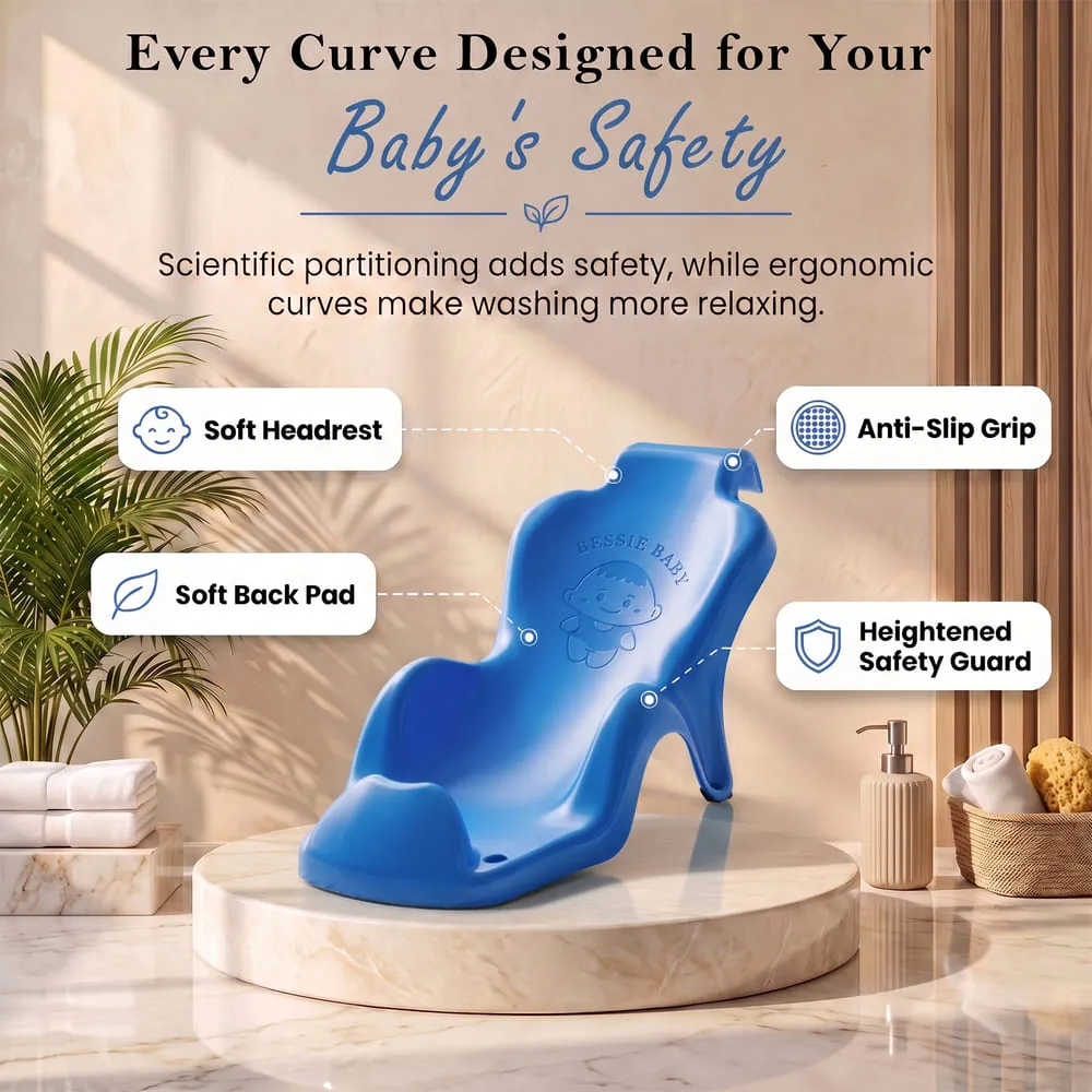 specification of baby bath seat blue