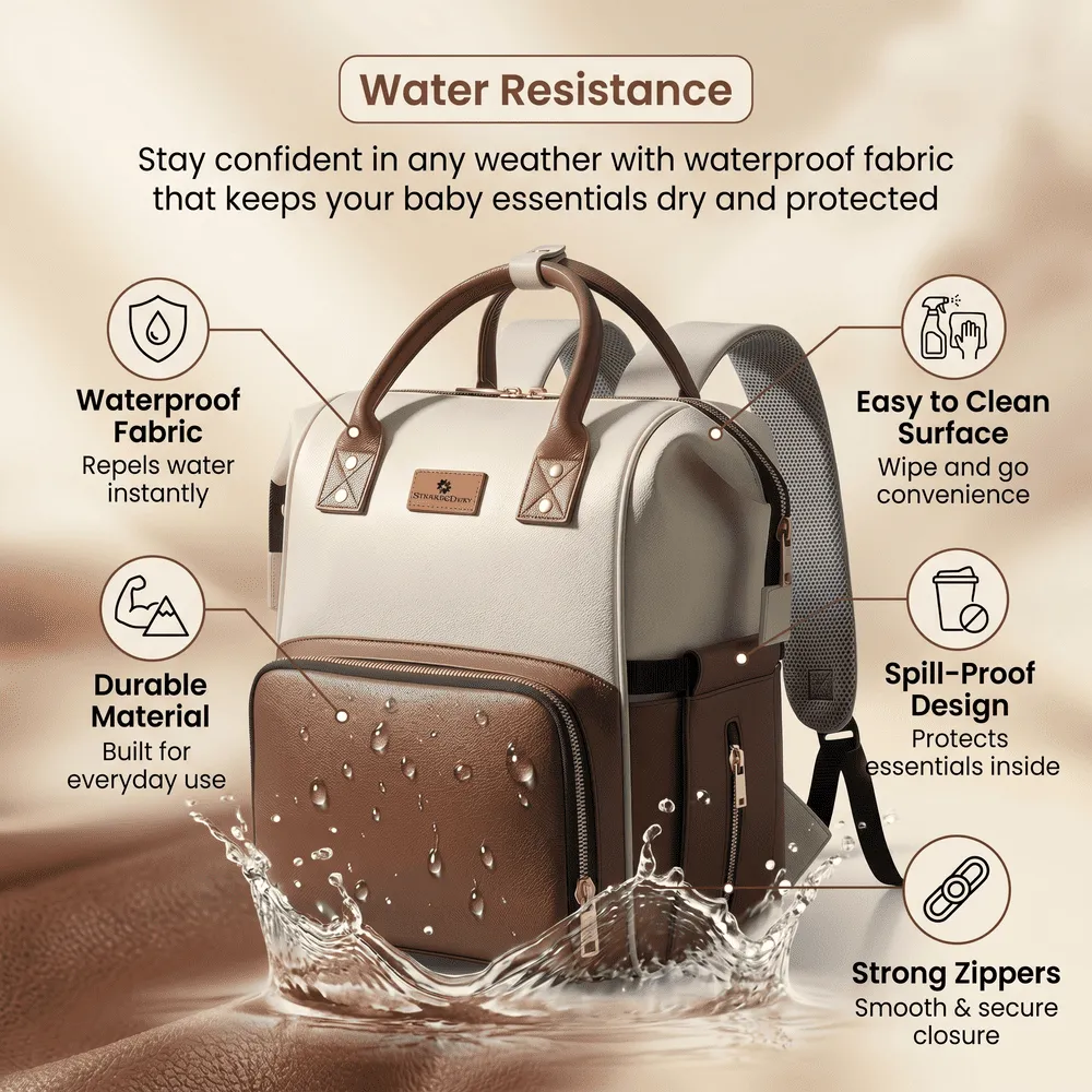 water restance Mommy Voyage baby diaper bag