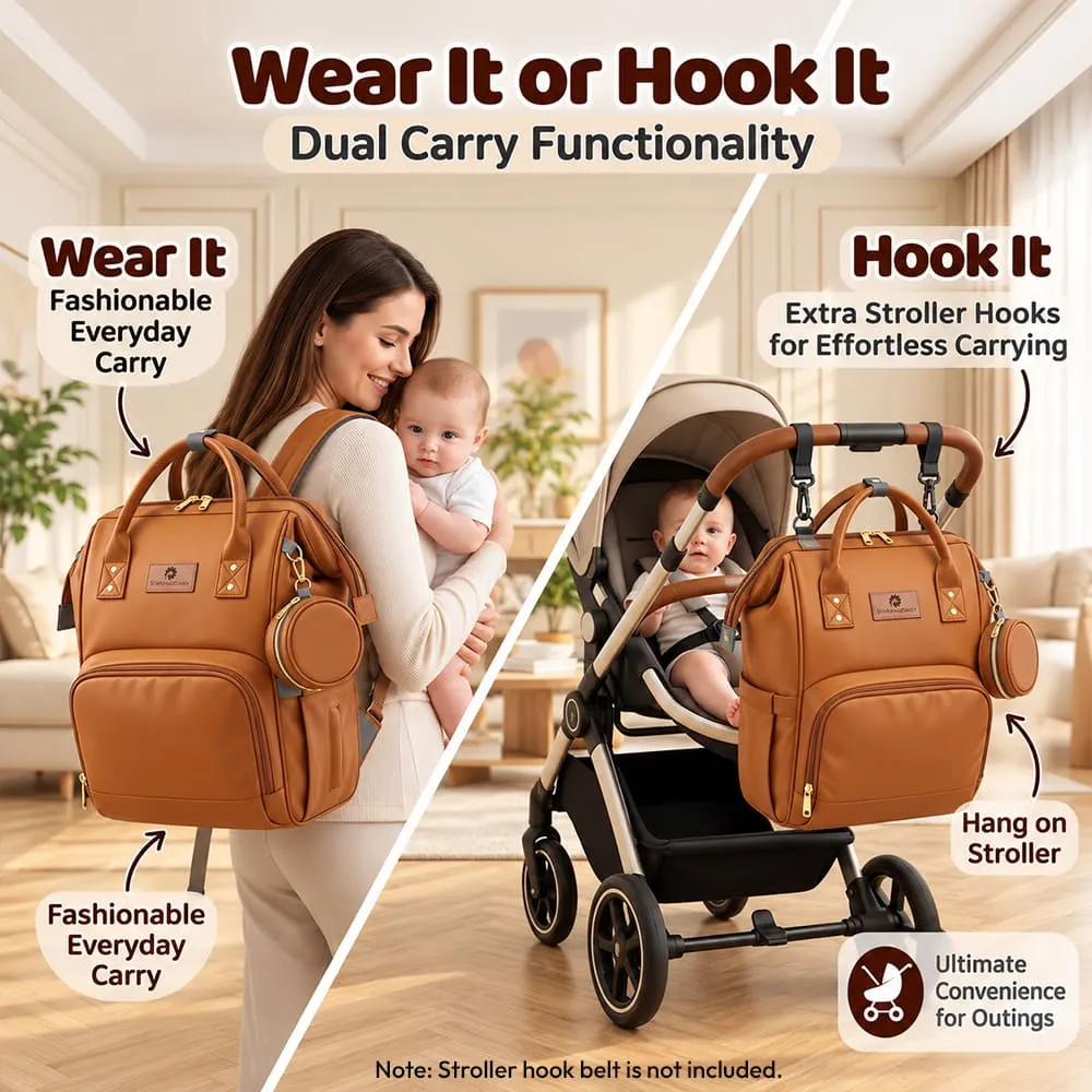 wear it Cozy carry bag brown
