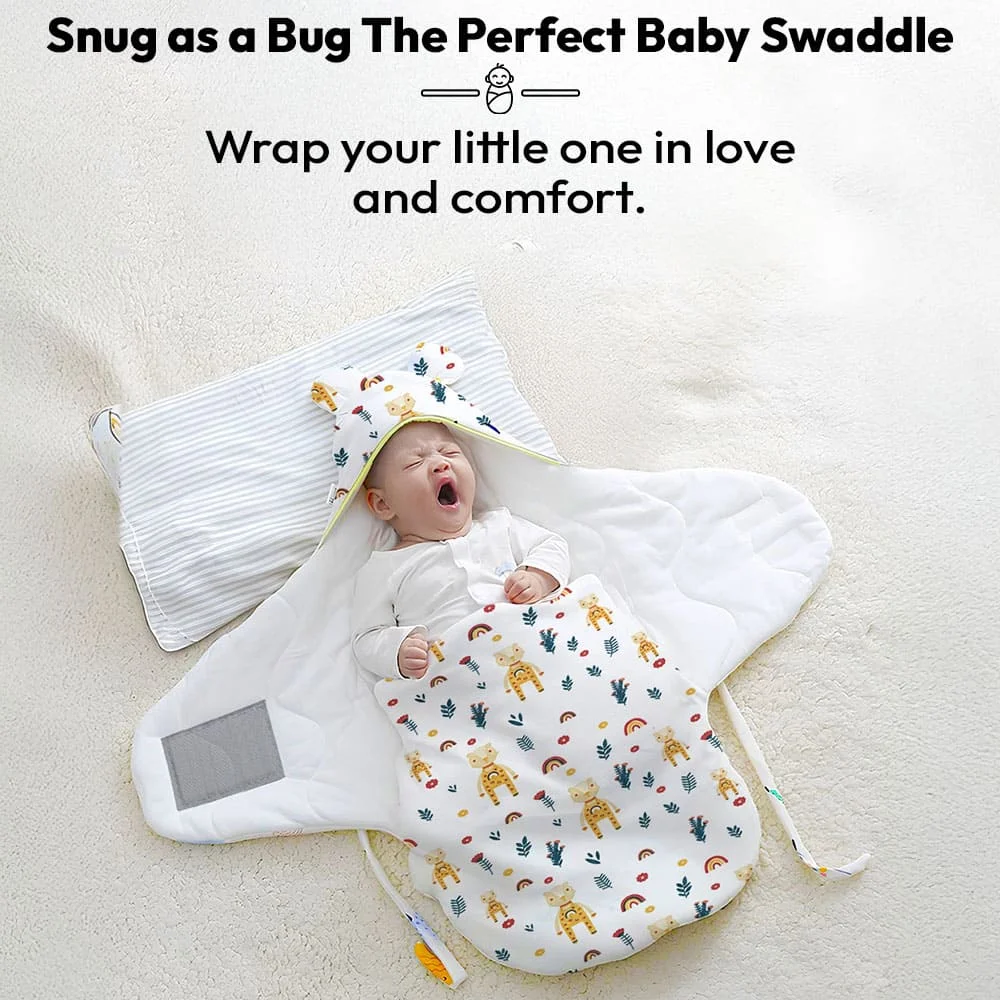 Butterfly shaped Baby Swaddle Wrap