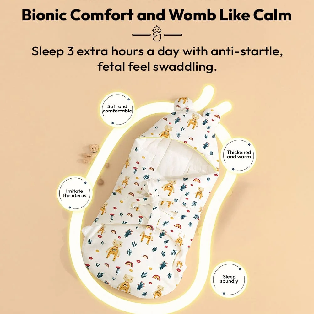 Butterfly shaped Baby Swaddle Wrap