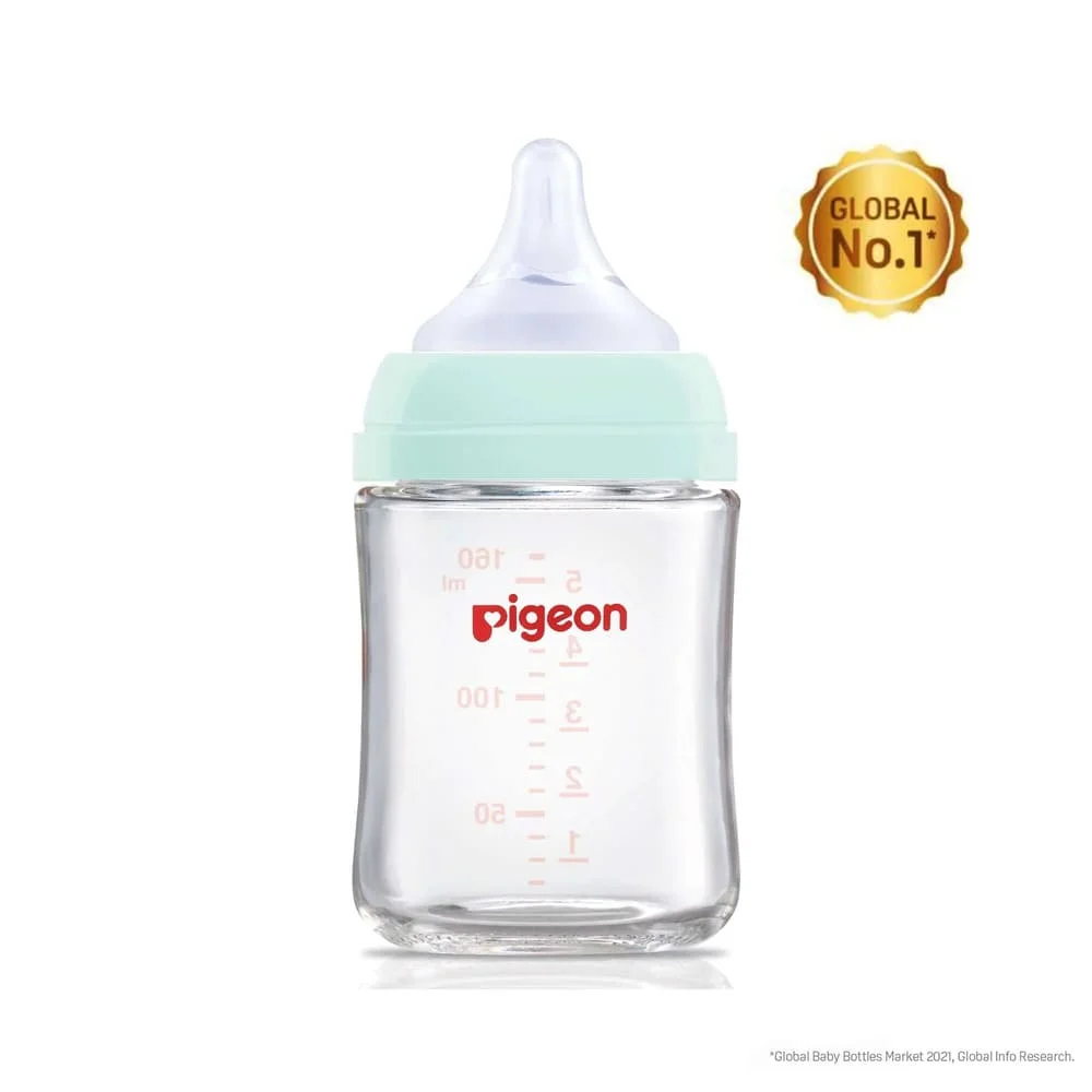 Glass Nursing Bottle with Softlatch Nipple