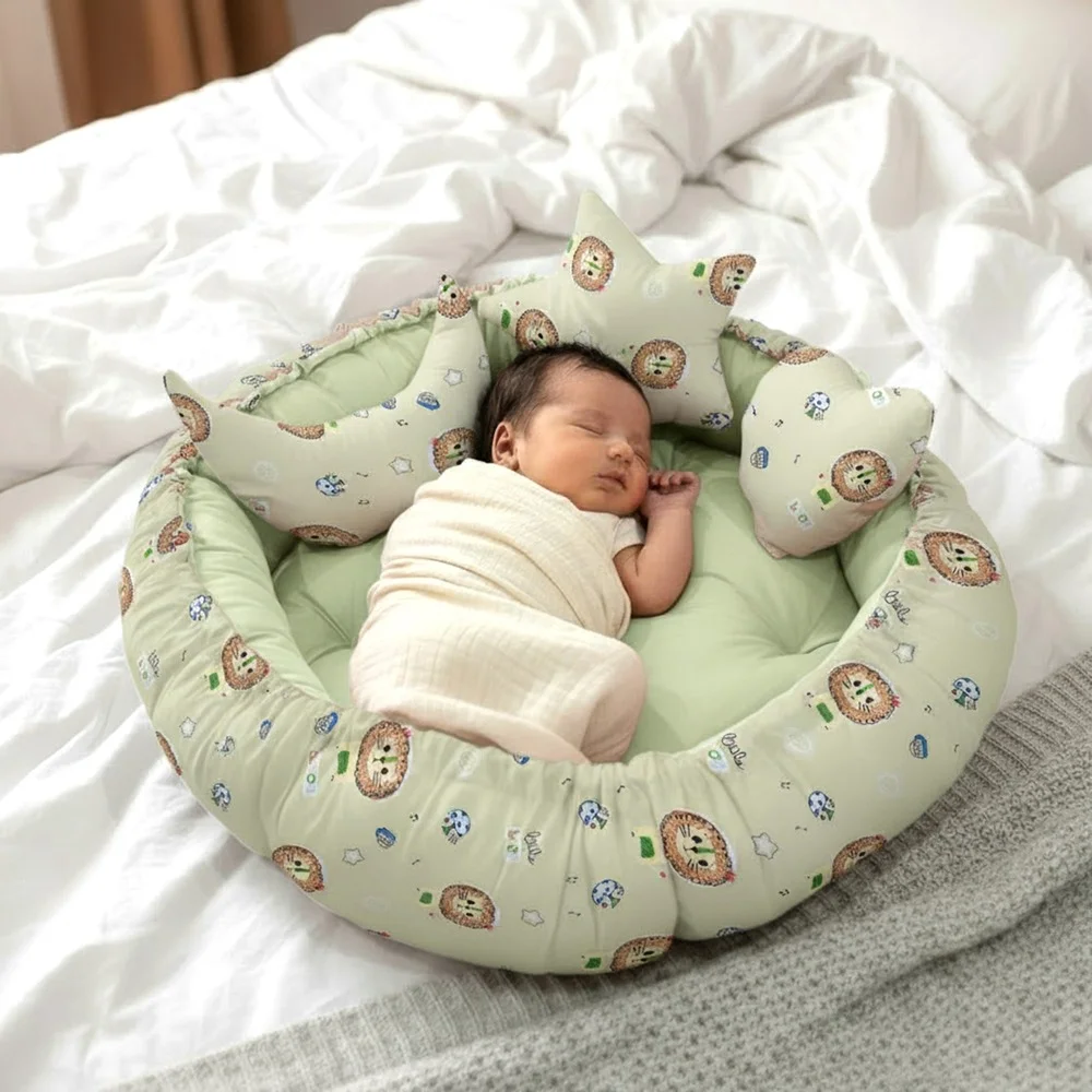 Baby nest Round Green