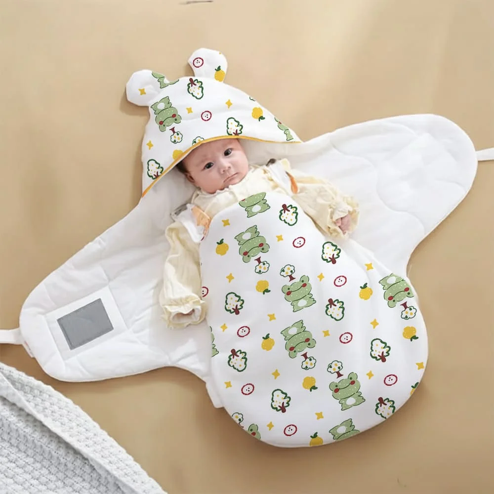 Butterfly swaddler frog main