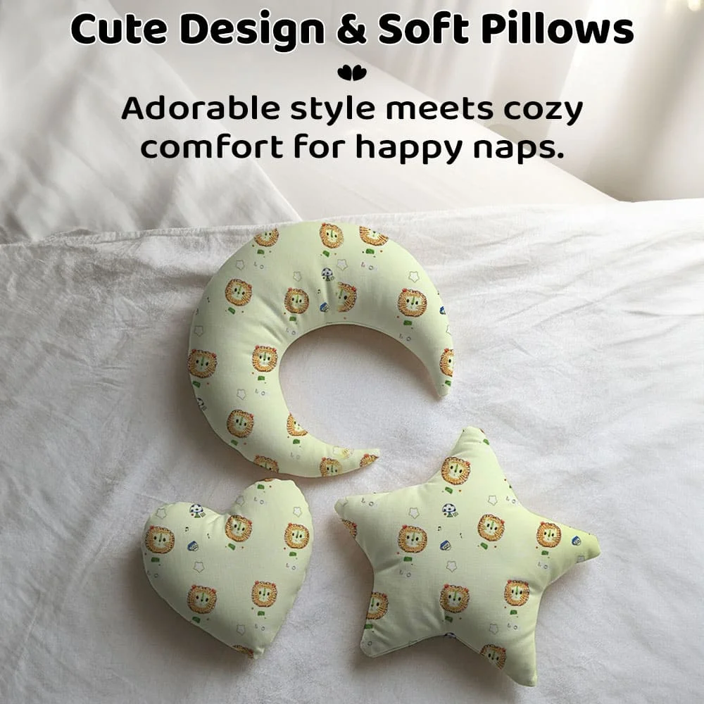 baby bed round green