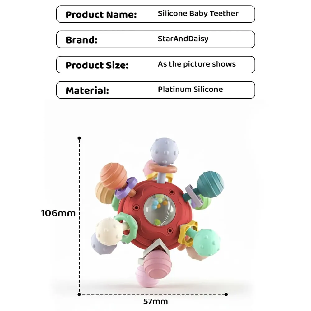 baby teether ball dimension