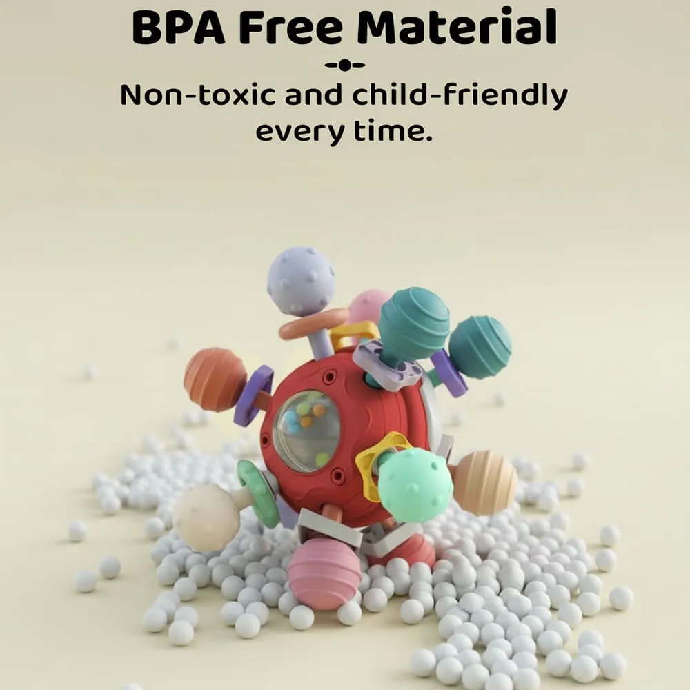 bpa free baby teether ball